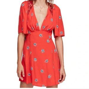 Red Free People Dress